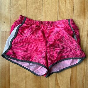 Girls (L) Champion Pink Athletic Shorts